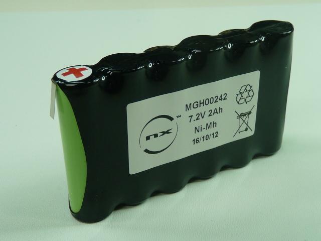 BATTERIE NIMH 6X AA 6S1P ST1 7.2V 2000MAH T2_0