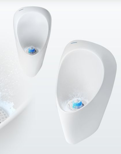 Urinoir sans eau en céramique - écologique et durable - URIMAT ceramicC2-CS - 20,7 kg - blanc sanitaire_0