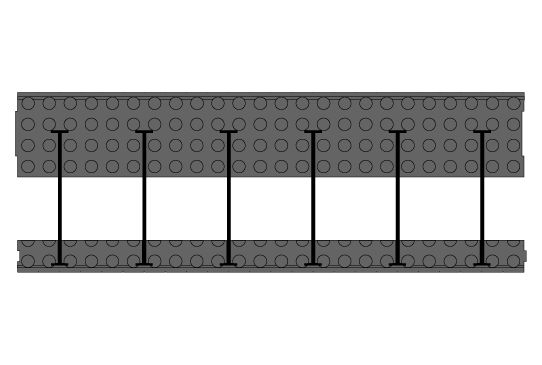 Bloc coffrant isolant 20 graphité - Lecobloc - dimensions 120x35 cm - épaisseur mur 42,5 cm - modèle 7,5/15/20_0