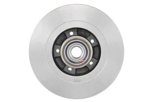 Disque de frein Bosch 0986479009 - arrière - plein - 5 trous - épaisseur 11mm_0