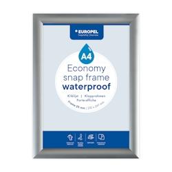 Europel Cadre clipsable Economy Étanche A4 Argent 25 mm - aluminium 355131_0