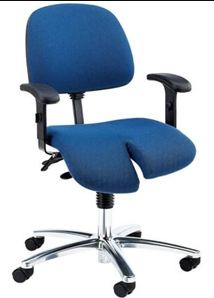 Fauteuil arthrodèse ergonomique, particulièrement adapté à des utilisateurs avec un handicap, ou une prothèse - ARTRO_0