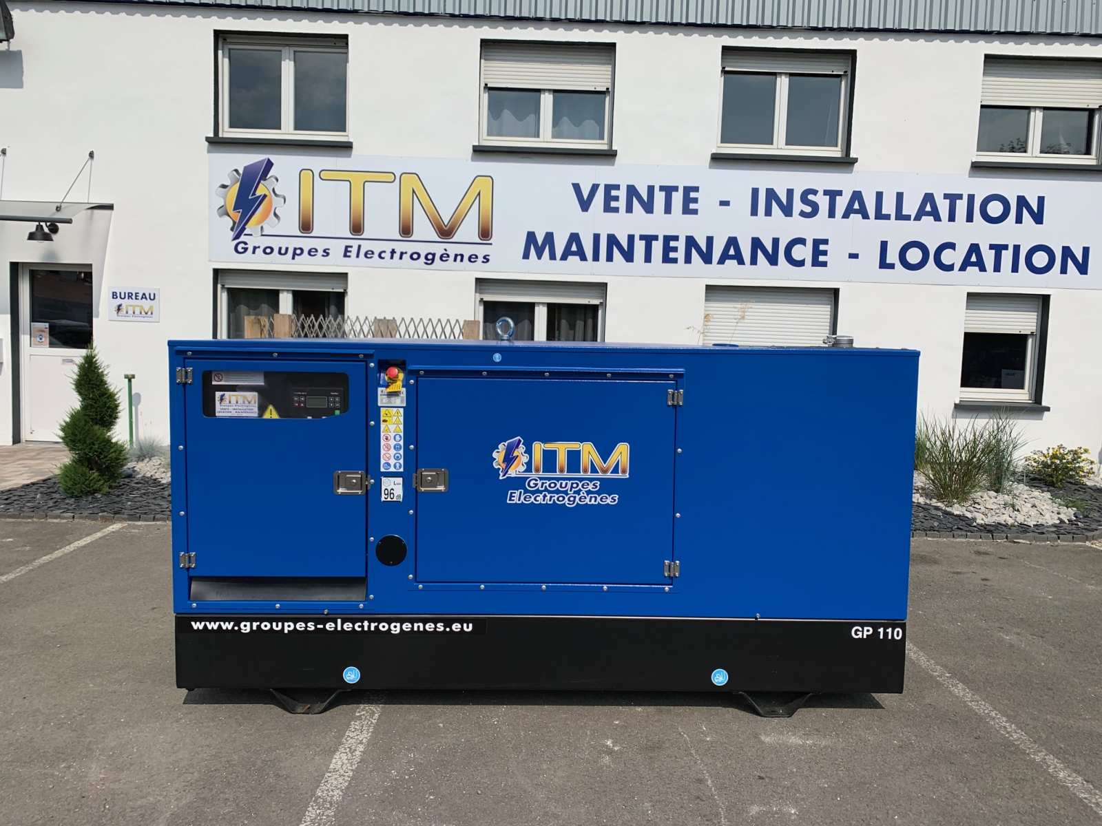 Groupe électrogène d'occasion - IVECO - 110 KVA_1