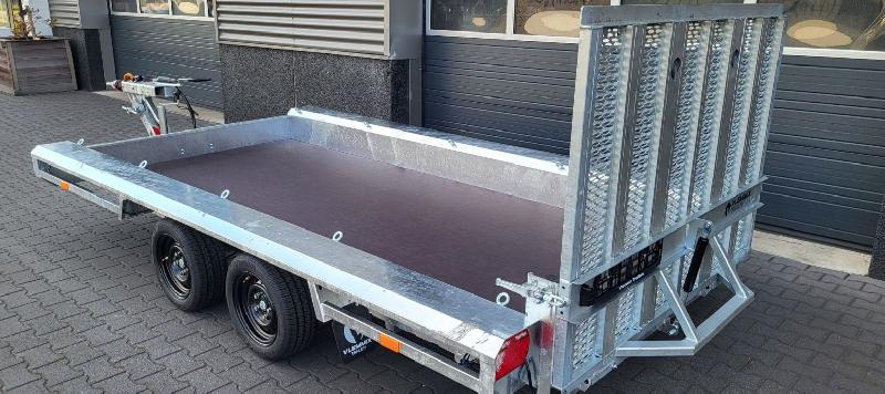 GTM 4m80 x 1m80 Gooseneck porte engin 2 x essieux 1800 kg_0