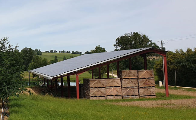 Hangar agricole photovoltaïque sur mesure - Superficie 540 ou 750m² -ASTRA 18 - Tenergie_0