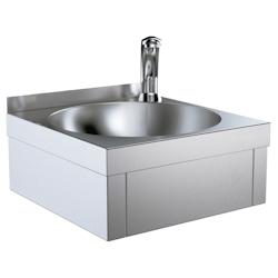 Lavabo à main avec détecteur électronique - 400x400x175 mm - 201E0022 Eurast - inox 201E0022_0