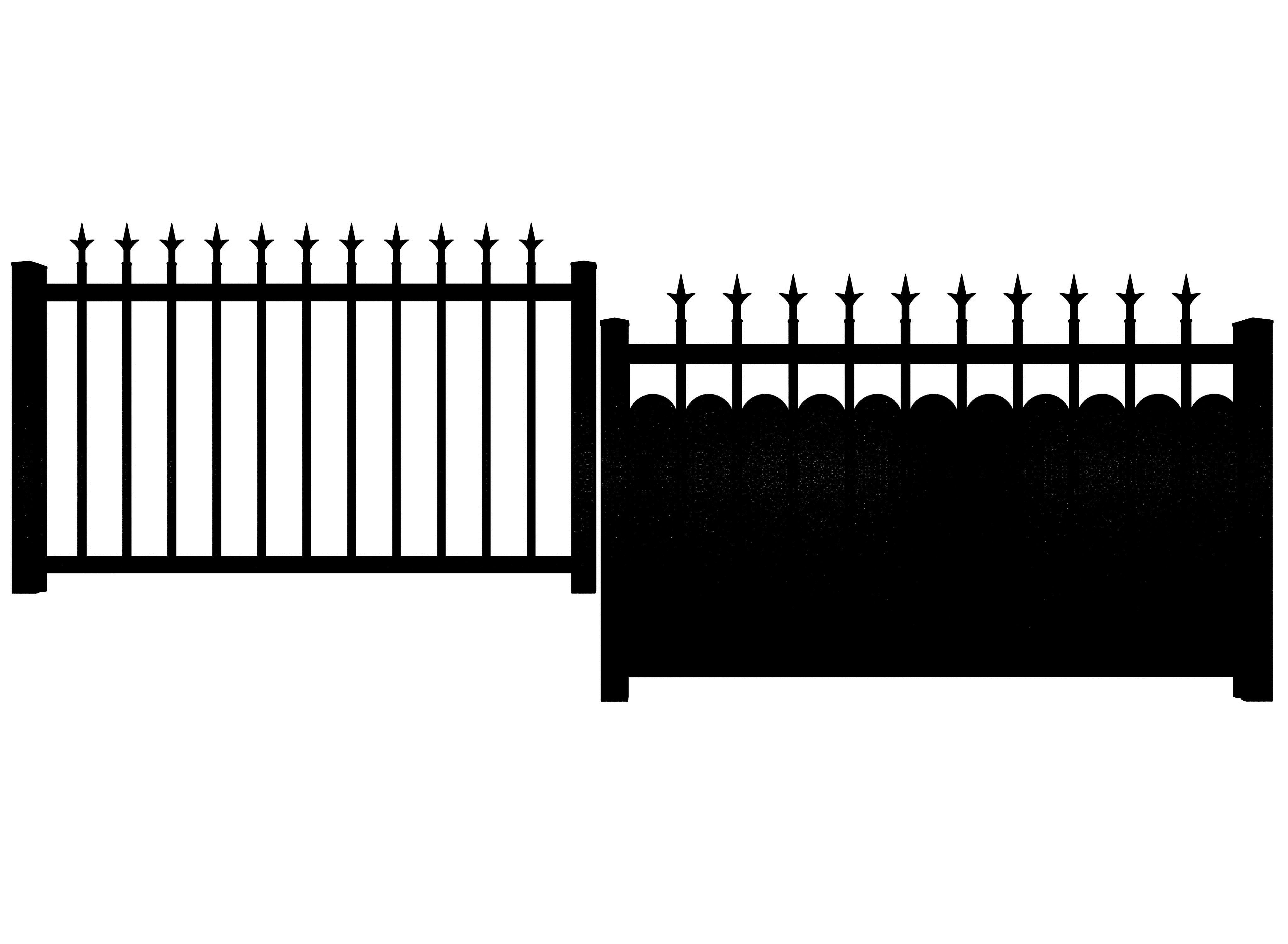 Niagara - clôture en aluminium - rd productions - ajourée / festonnée_0