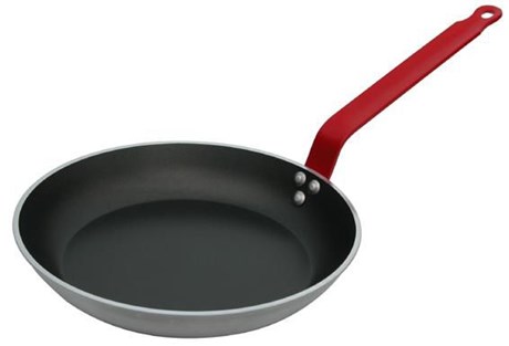 POÊLE 24 CM HACCP ANTIADHÉSIF ROUGE