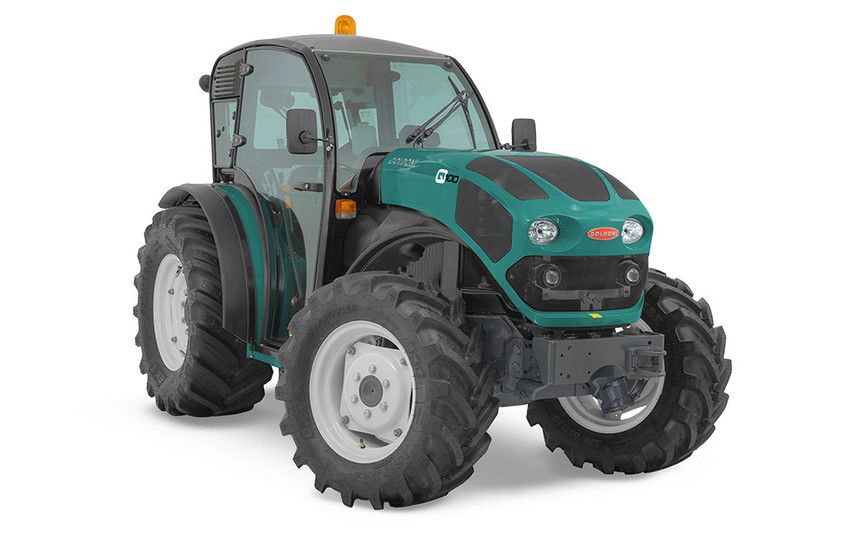 Tracteur agricole versions avec cabine « low profile » super surbaissée de 180 cm - GOLDONI Q100_0