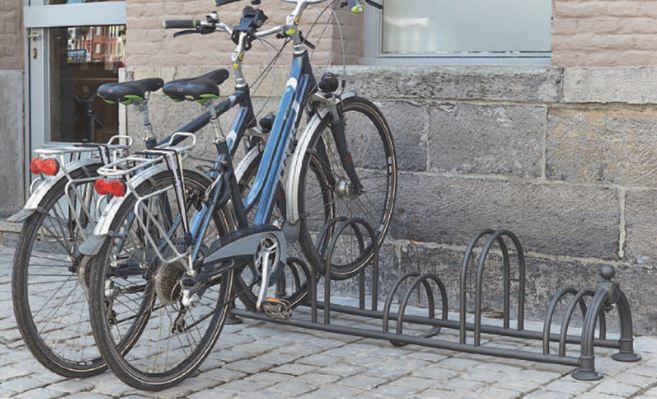 Râtelier vélos de 5 places idéal pour tout type de pneu largeur maxi 50 mm - Fontainebleau haut-bas_0