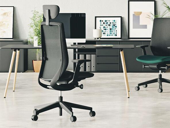 Siège de bureau ergonomique AccisPro Profim_0