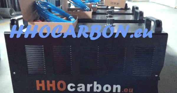 Station mobile HHOCARBON - 480L/heure d'hydrogène pour décalaminage moteur jusqu'à 6L de cylindrée_0