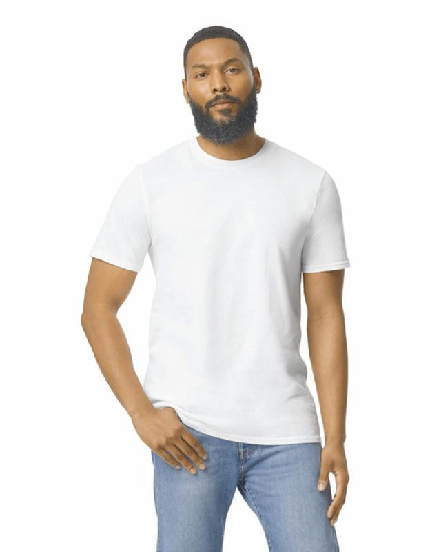 T-shirt adulte Softstyle - Réf: GI980 - 100% coton, anti-boulochage, marque Gildan, tailles 3XL, multiples couleurs_0