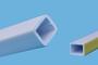 Tube rectangulaire 8 x 10 réf. 191 - Profilé en PVC pour compensation ou butée_0