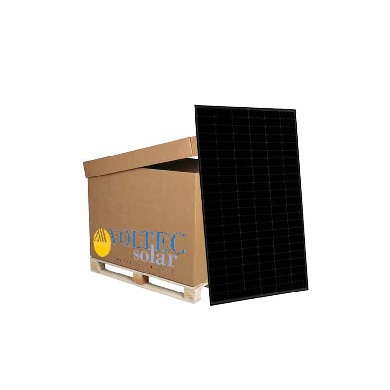 32x panneau solaire 375W 24V half-cut full black monocristallin VOLTEC SOLAR_0