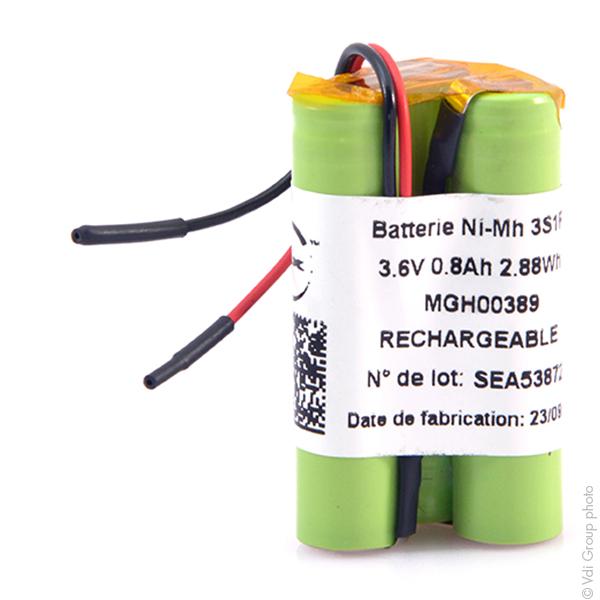 BATTERIE NIMH 3X AAA NX 3S1P ST3 3.6V 800MAH F90_0