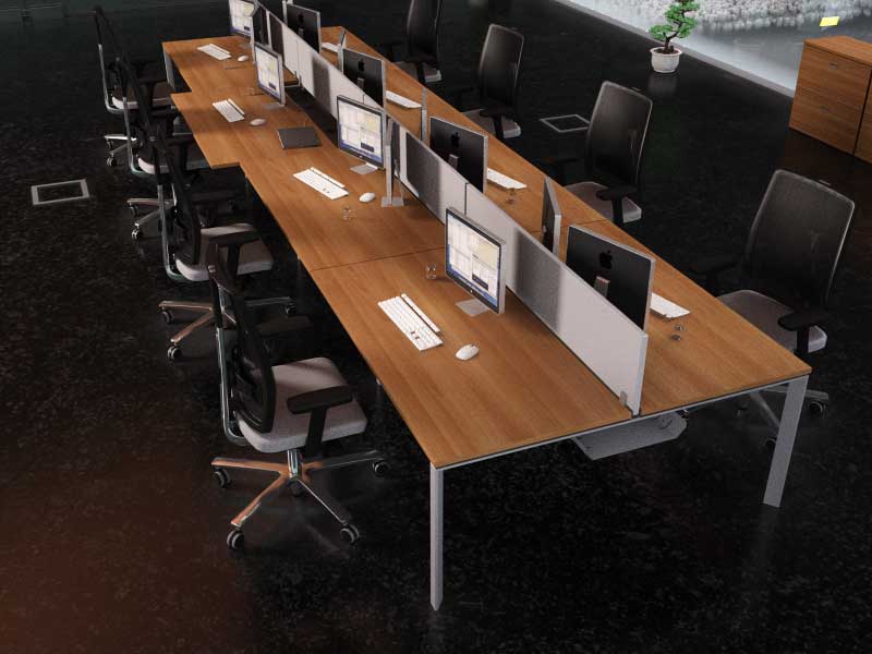 Bureau open space 8 personnes
