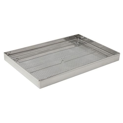 CAISSE ÉGOUTTOIR INOX 600X400