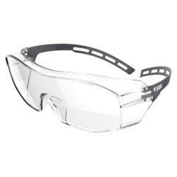 Coverguard - Sur lunettes en polycarbonate TIGER FIRST incolore (Pack de 10) Incolore Taille Unique - transparent 5450564057432_0
