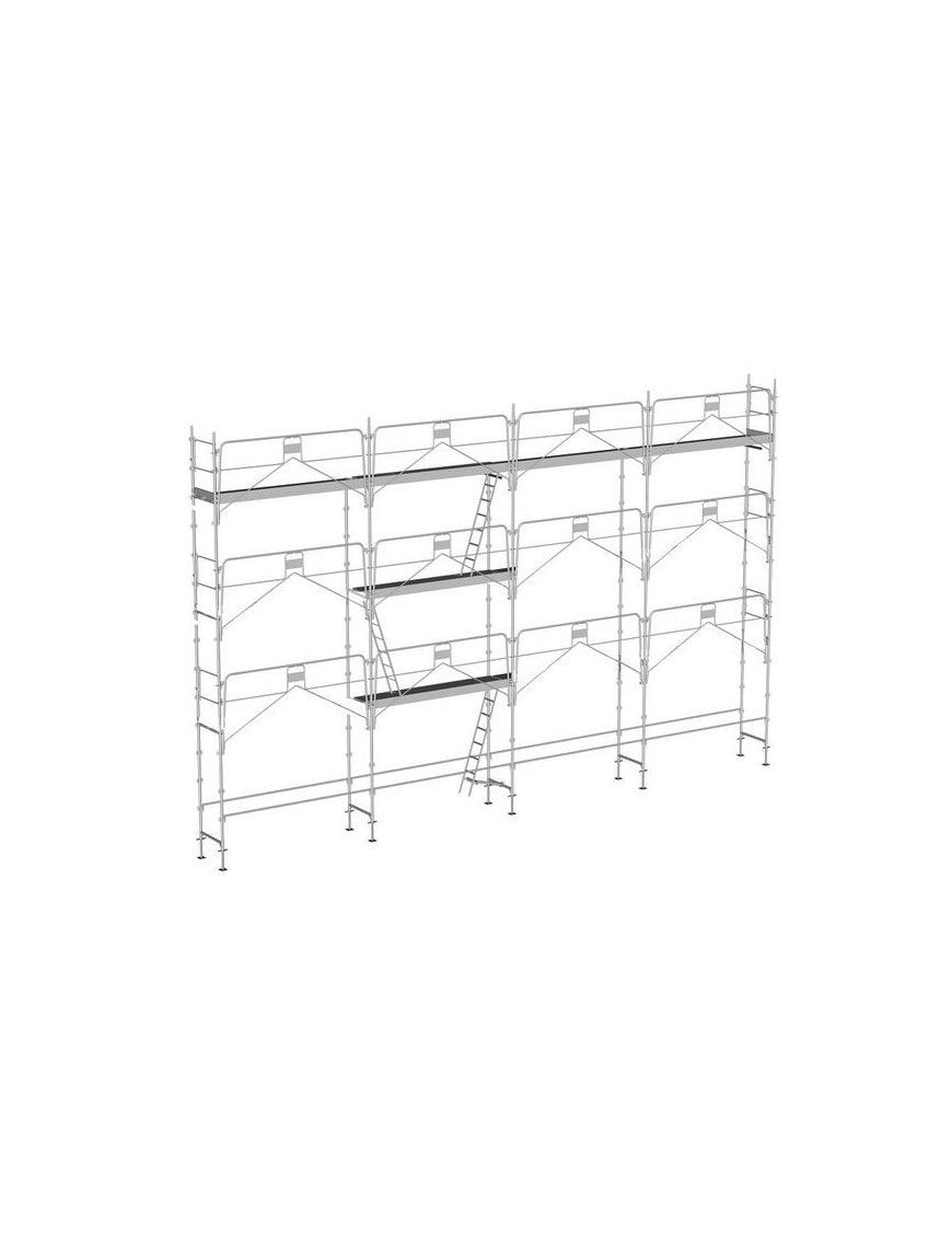 Echafaudage fixe  facadier (altrad / dacame) sur devis_0