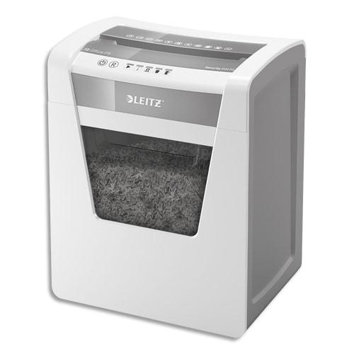 Leitz destructeur de documents iq protect 10x p-4, coupe croisée, 10 feuilles, 18 litres, 80920000_0