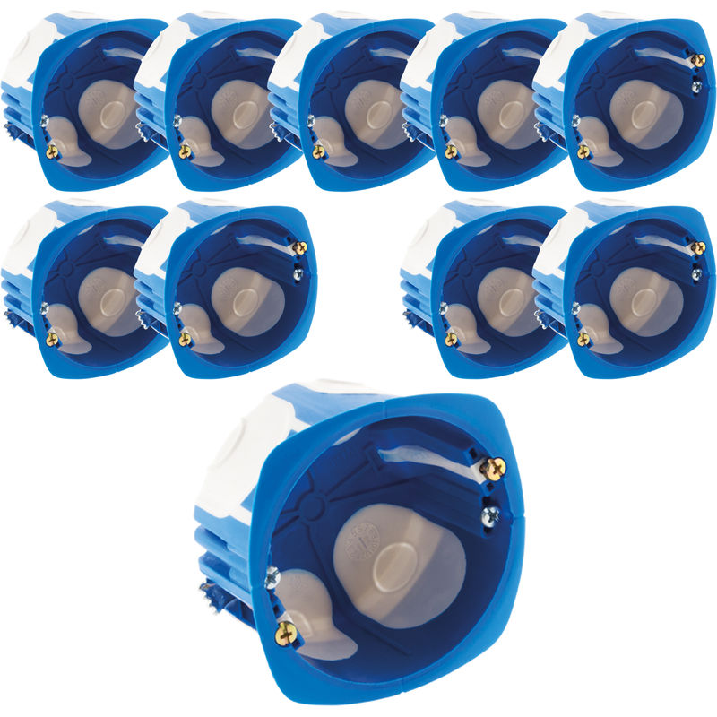 5 Boitiers Double d/'encastrement multimatériaux RT2012 No Air prof 40 ent 71 mm