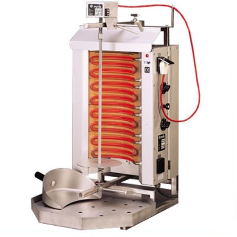 Luxe Potis E2 - Grill électrique Doner Kebab Gyros - 30 kg - 5.2 kW / 400V - Dimensions 500 x 650 mm_0