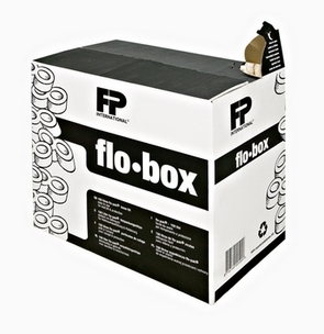 Matériaux de calage - Flo-Box avec boîte distributrice en carton contenant 150 litres de particules flo-pak_0