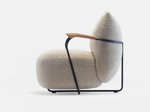 Fauteuil avec accoudoirs en bois Buffa Prostoria_0