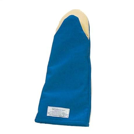 MOUFLES BURN GUARD GRANDES 45.70 CM FIBRE BLEU