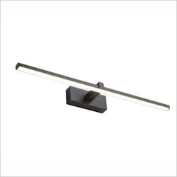 Papuq Applique murale LED 8 W 800 lm, lumière chaude, noir mat, 40 cm, idéale pour tableaux et miroirs. - noir 8436613830925_0
