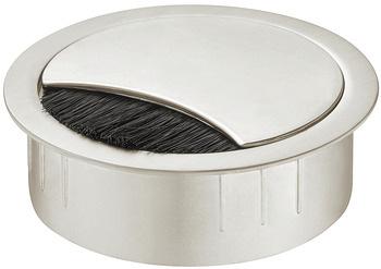 Passe-câble pour bureau - diamètre 80mm - blanc - 428.96.704 - 588346_0