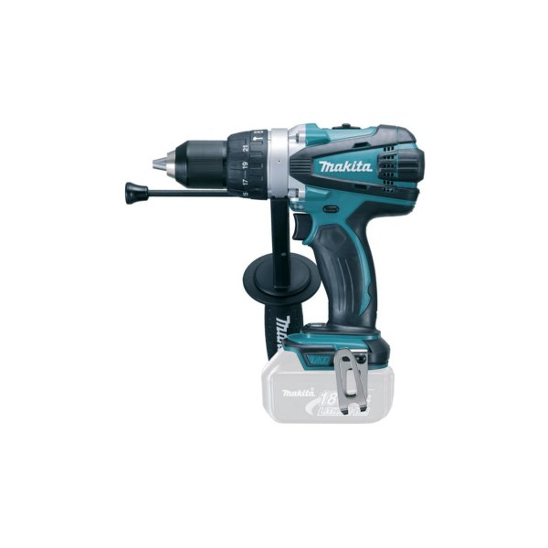 PERCEUSE VISSEUSE À PERCUSSION MAKITA DHP458Z DIAMÈTRE 13 MM 18,0 V LXT SANS BATTERIE NI CHARGEUR