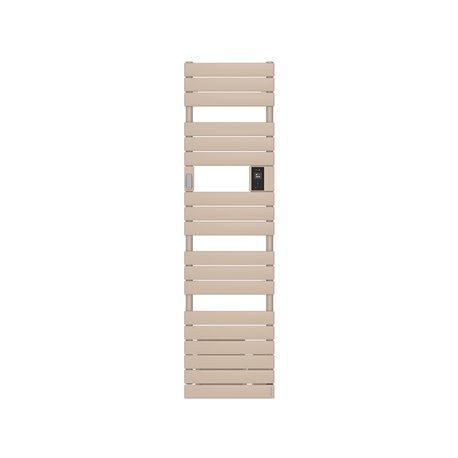 Radiateur sèche-serviettes connecté Adelis étroit avec soufflerie 1500W Beige - Atlantic - 861942_0