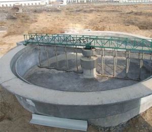 Szg8 - Racleurs de bassins de décantation - Jiangsu Yueyu - Puissance moteur 0,75 kW - Transmission centrale pour bassins à flux radial_0
