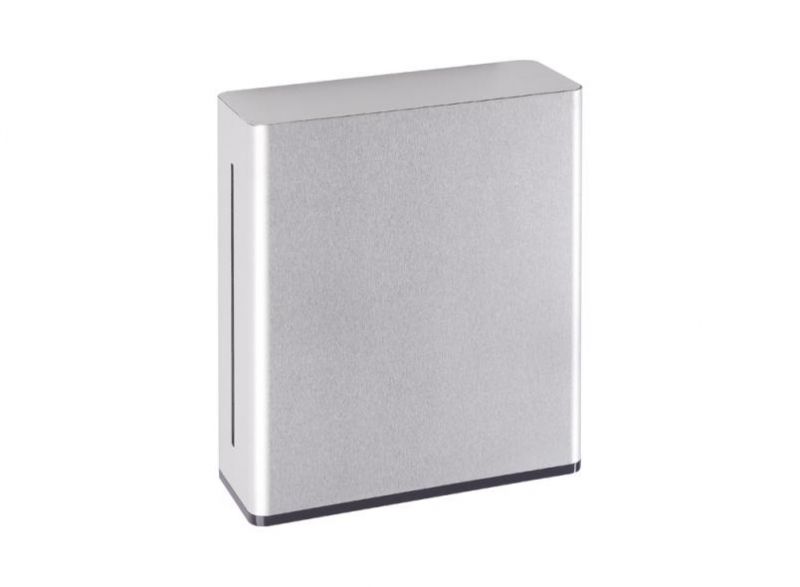 805.06.500 - Distributeur d'essuie-mains en papier HEWI - acier inox brossé mat avec verrouillage_0