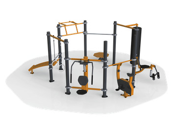 Appareil de fitness - fit station FST-OCTO_0