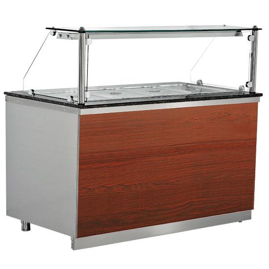 Bain-marie avec vitre vertical, 3x gn 1/1 - IEA0024_0