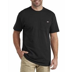 Dickies - Tee-shirt poche poitrine à manches courtes noir Noir Taille S - S 0889440631704_0