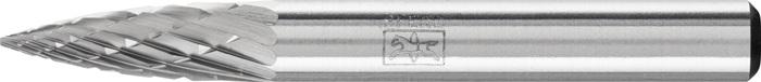 Fraise sur tige SPG D. 6 mm L. Tête 18 mm D. De la tige 6 mm carbure engrènement 3 PLUS PFERD_0