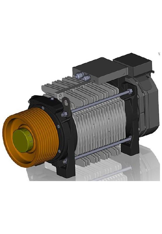 G300 T2 - Moteur sans engrenage ALBERTO SASSI pour ascenseur, 630 à 1250 kg_0