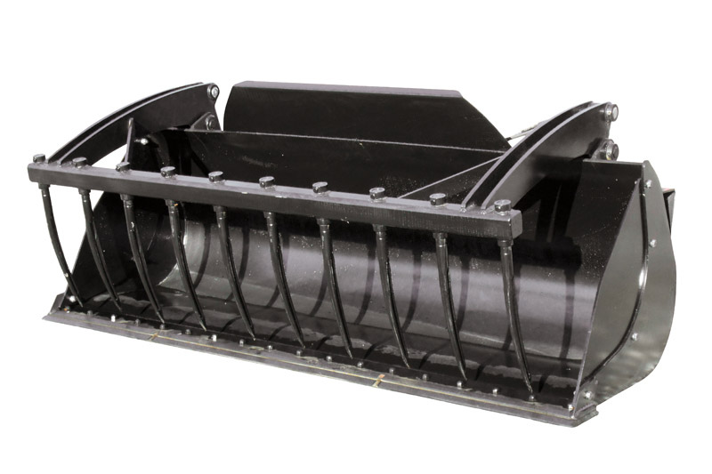 Godet multifonctions - CBG 2450 FO - Manitou - Adapté désilage et manutention agricole, densité < 1000 kg/m3_0