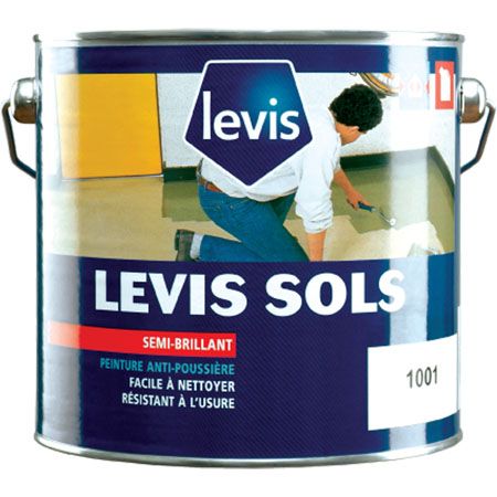 Levis Sols - Peinture alkyde uréthane pour sol - Akzo Nobel Decorative Paints France - Rendement 10 m²/L_0