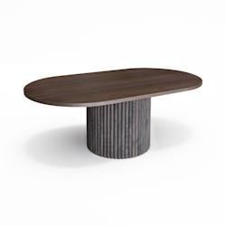 Now's Home - Table Basse En Bois De Noyer 110cm - 3256390251592_0
