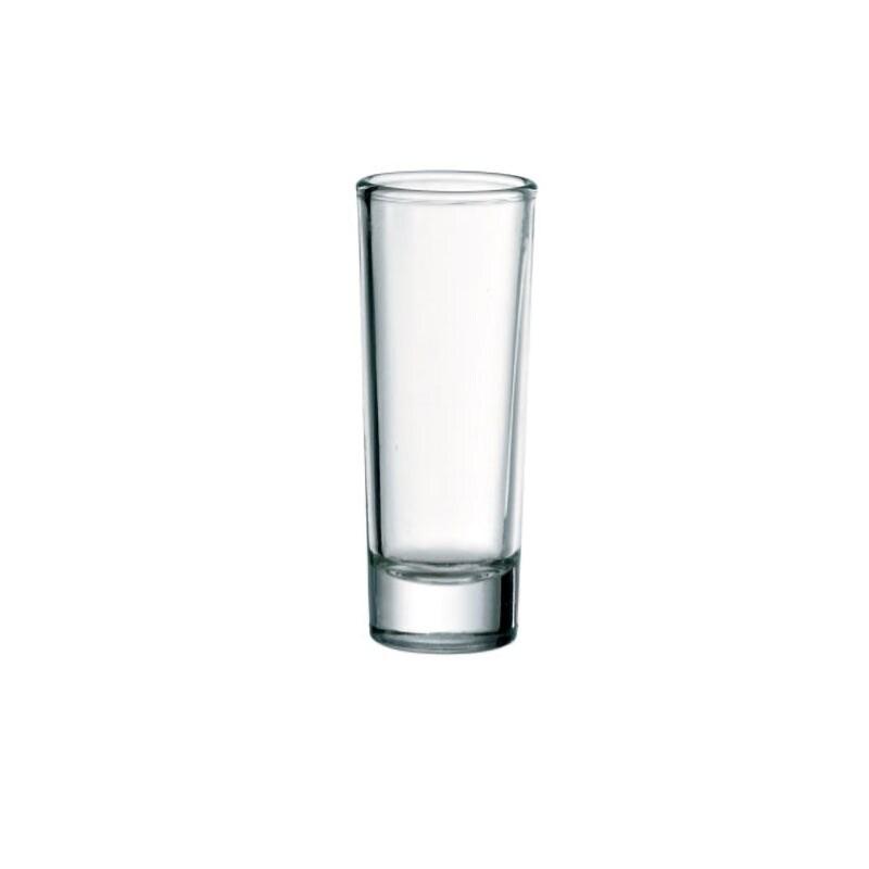 Nvase Ecolomique - 12 Pcs - Verre à shot cylindrique 60 ml Diam: 4 cm 4 x 10,4 cm - ECO210VRCYL4 - transparent verre NVS210VRCYL4_0