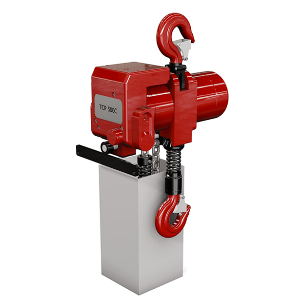 Palan pneumatique TCR - aluminium léger - charge maximale 2 tonnes_0