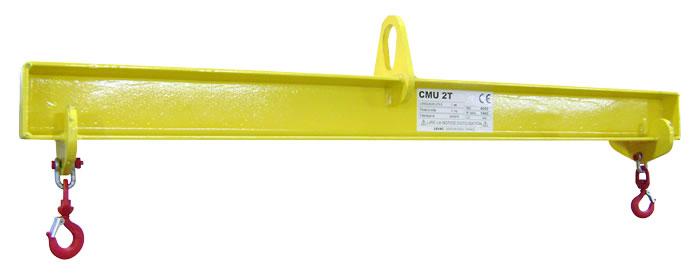 Palonnier de levage fixe - suspension par anneau central - longueur 6 m - faible hauteur perdue_0