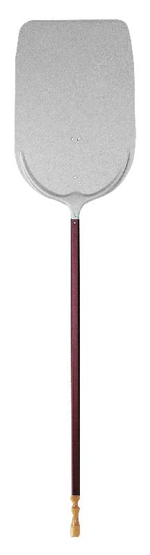 Pelle à enfourner renforcée pour pizza au mètre - 33x60 cm - Alliage aluminium - Made in Italia_0
