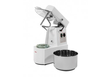 Pétrin professionnel 22 litres - 2 vitesses - minuterie - bol amovible en acier inox AISI 304_0