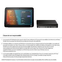 POLY Kit de base Studio G9 Plus pour Mini-PC IP HP Microsoft Teams avec TC10_0